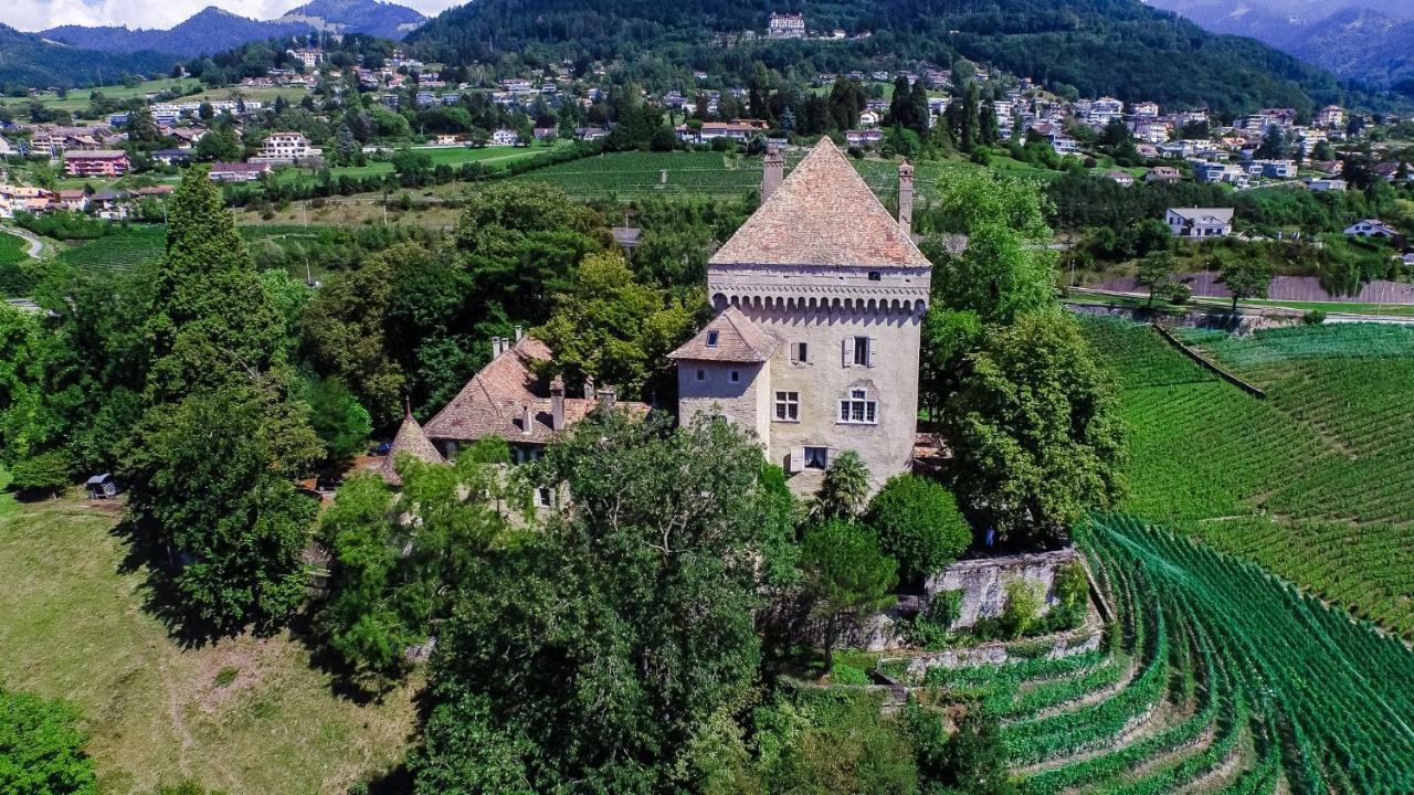 Clarens A Castle Spirit Apartment In Chateau Du Chatelard מראה חיצוני תמונה